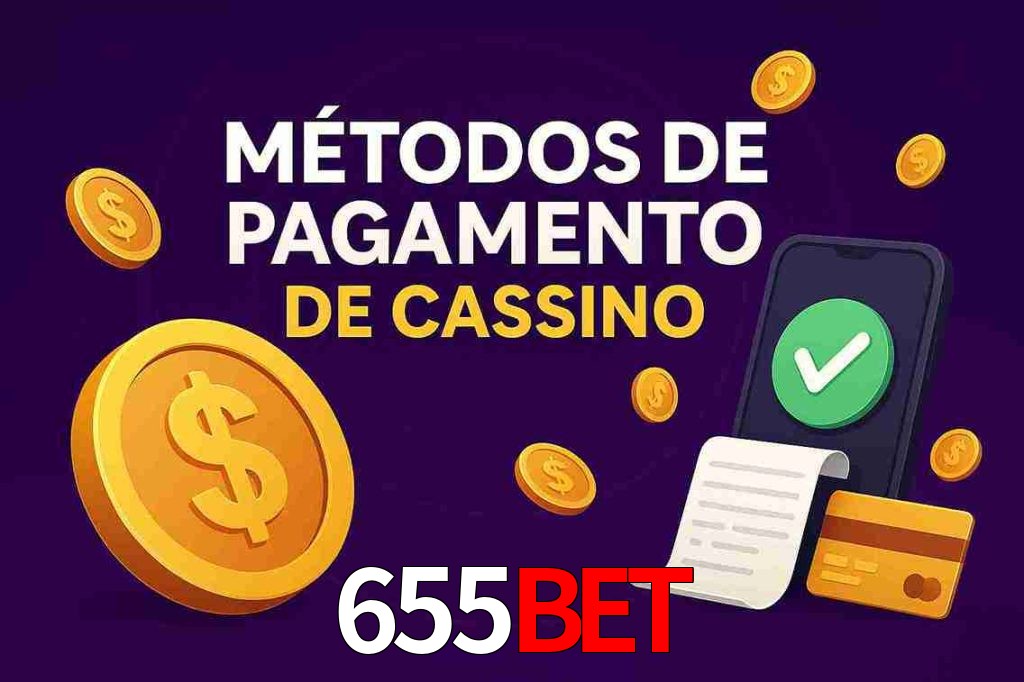 Métodos de Pagamento no 655bet